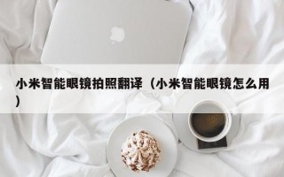 小米智能眼镜拍照翻译（小米智能眼镜怎么用）