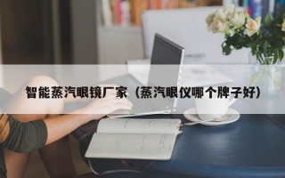 智能蒸汽眼镜厂家（蒸汽眼仪哪个牌子好）